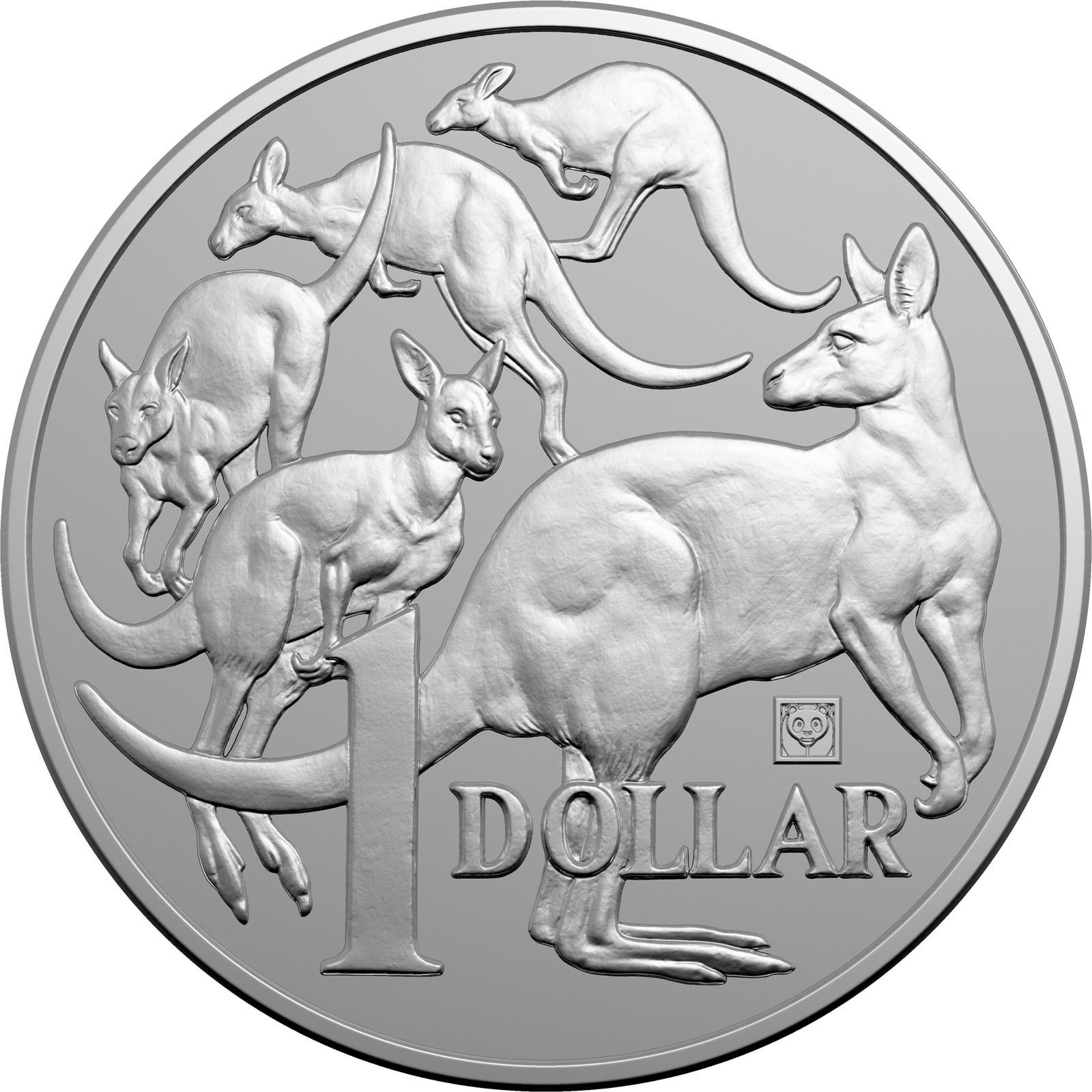 Details about   2019 'U' Privy Mark DOLLAR Roos  Australia $1 UNC Coin