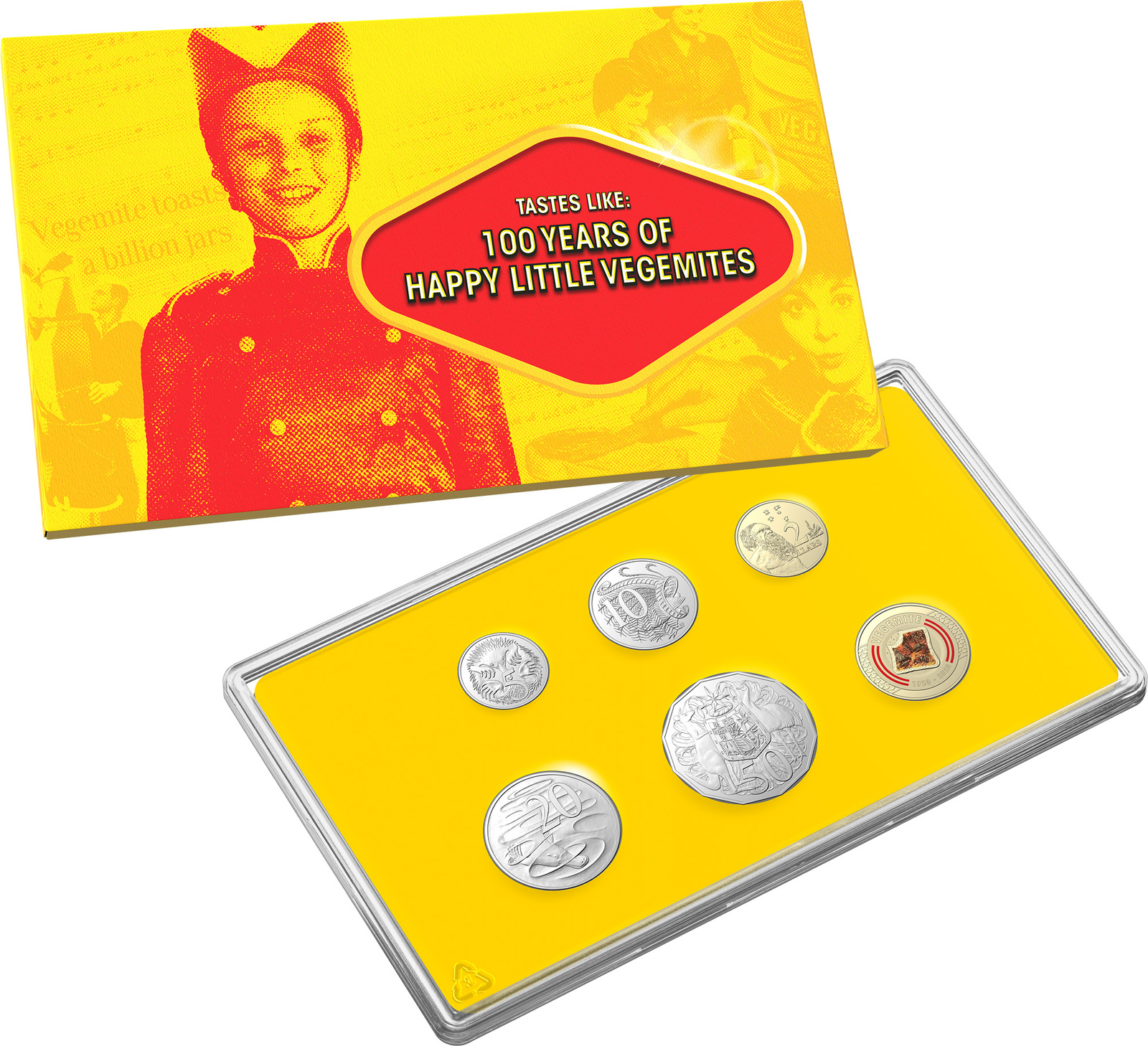 Coins Australia - 2023 6 Coin Mint Set - Vegemite Centenary